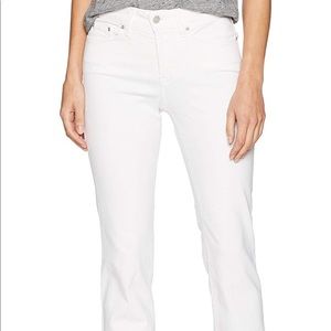 NWT NYDJ white straight leg jeans